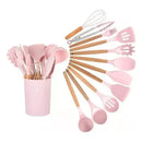 Kit Utensílios de Cozinha em Silicone